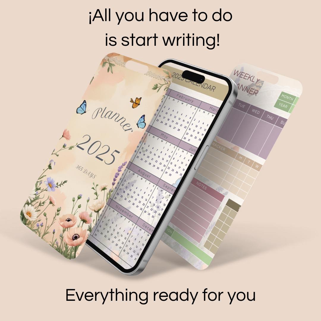 Romantic Nature Digital Planner