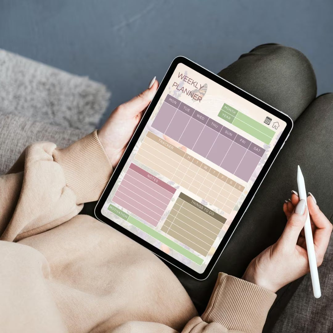 Romantic Nature Digital Planner