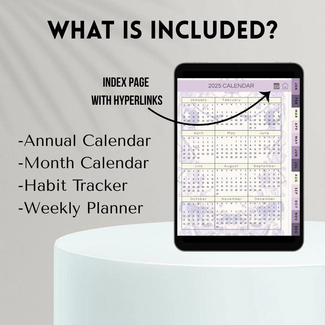 Emo Cute Digital Planner