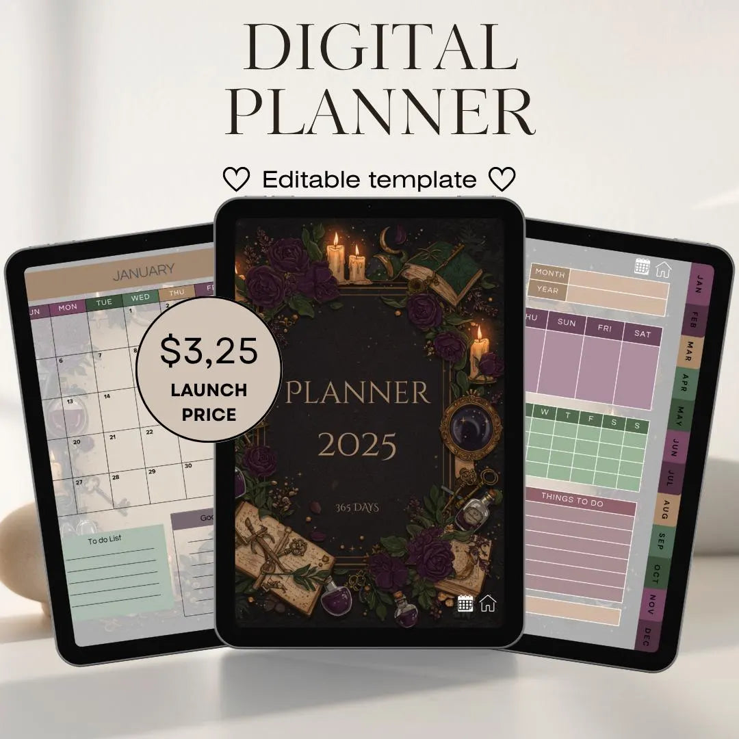 Witchy Digital Planner