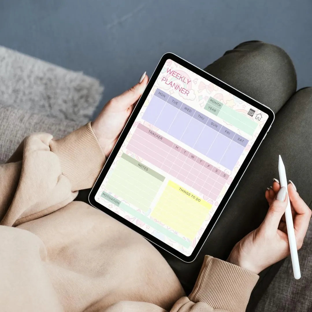 Pastel Digital Planner