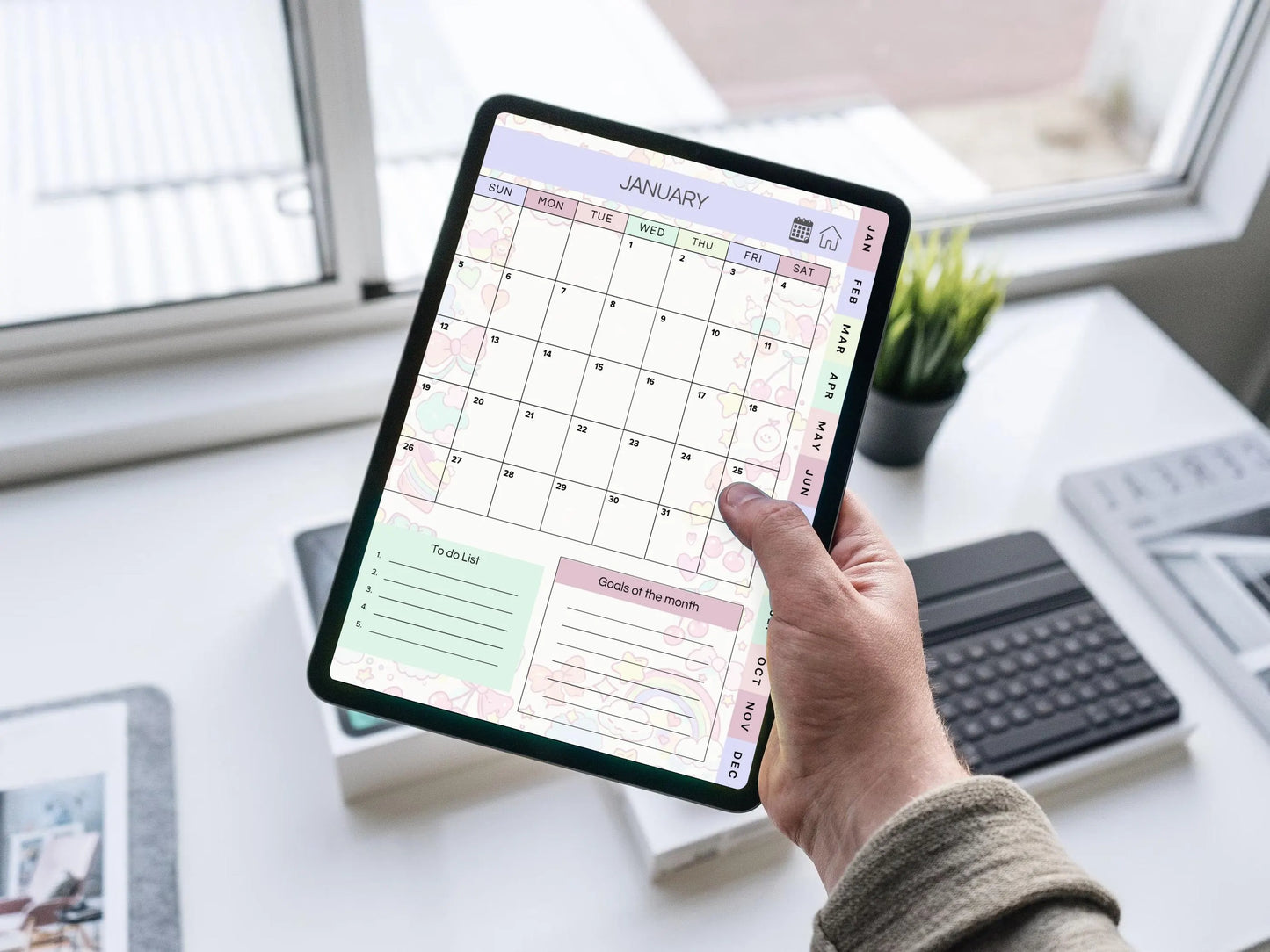 Pastel Digital Planner