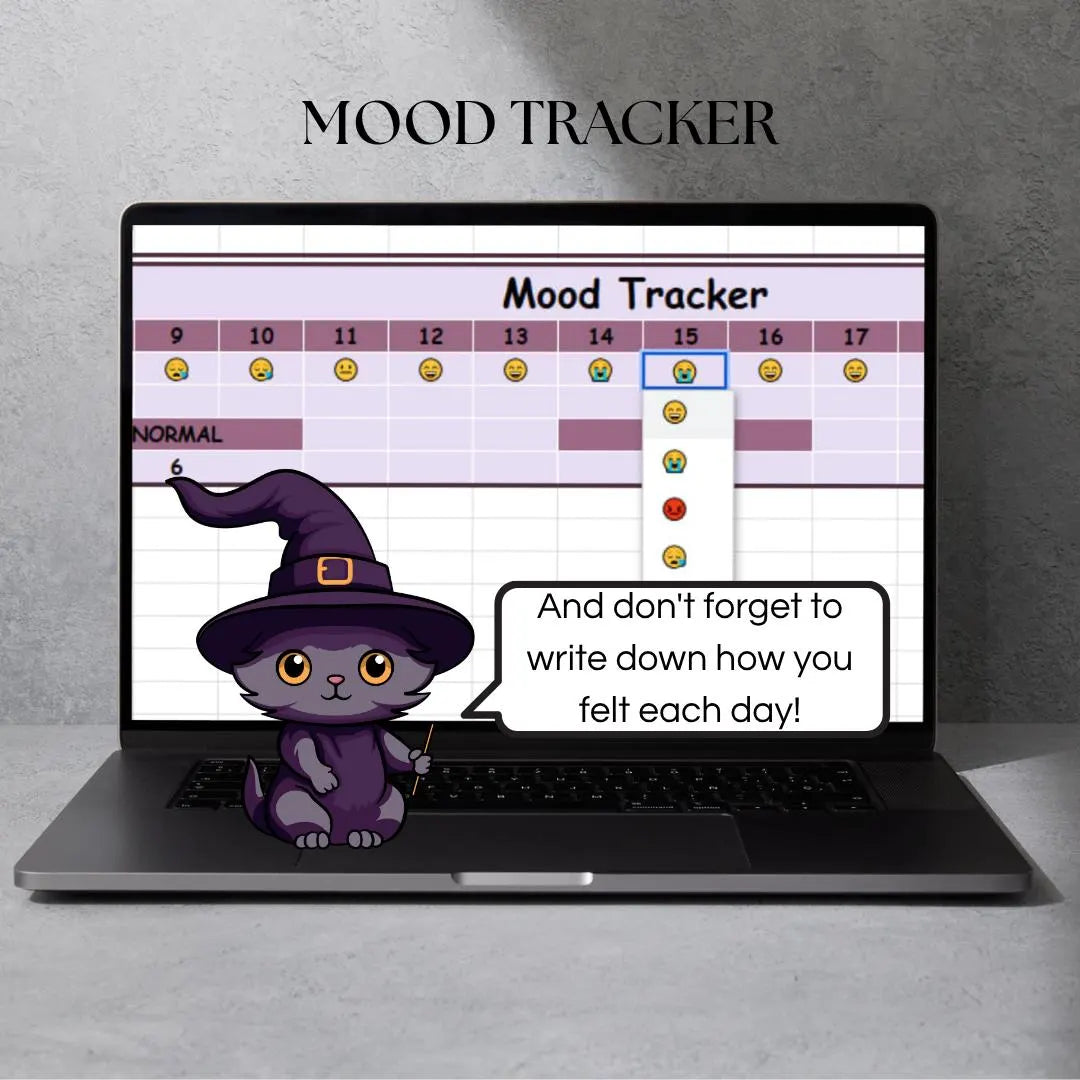 Witchy Aesthetic Habit Tracker