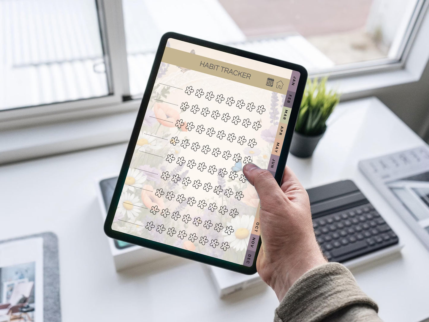 Romantic Nature Digital Planner
