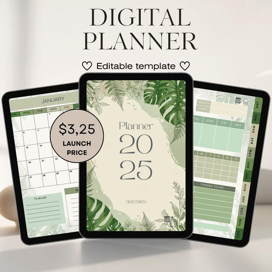 Botanical Digital Planner