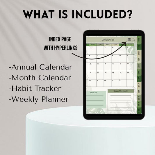 Botanical Digital Planner